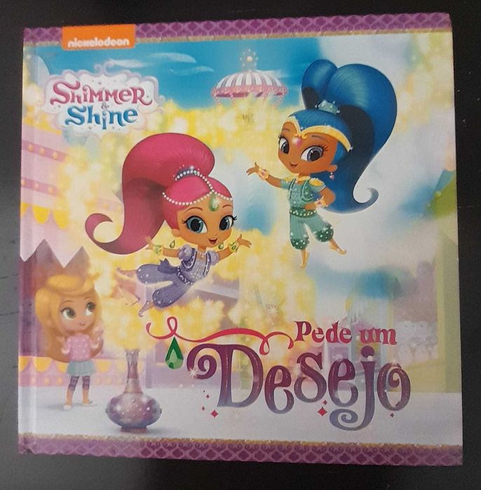 bonecas shimmer e shine e livro