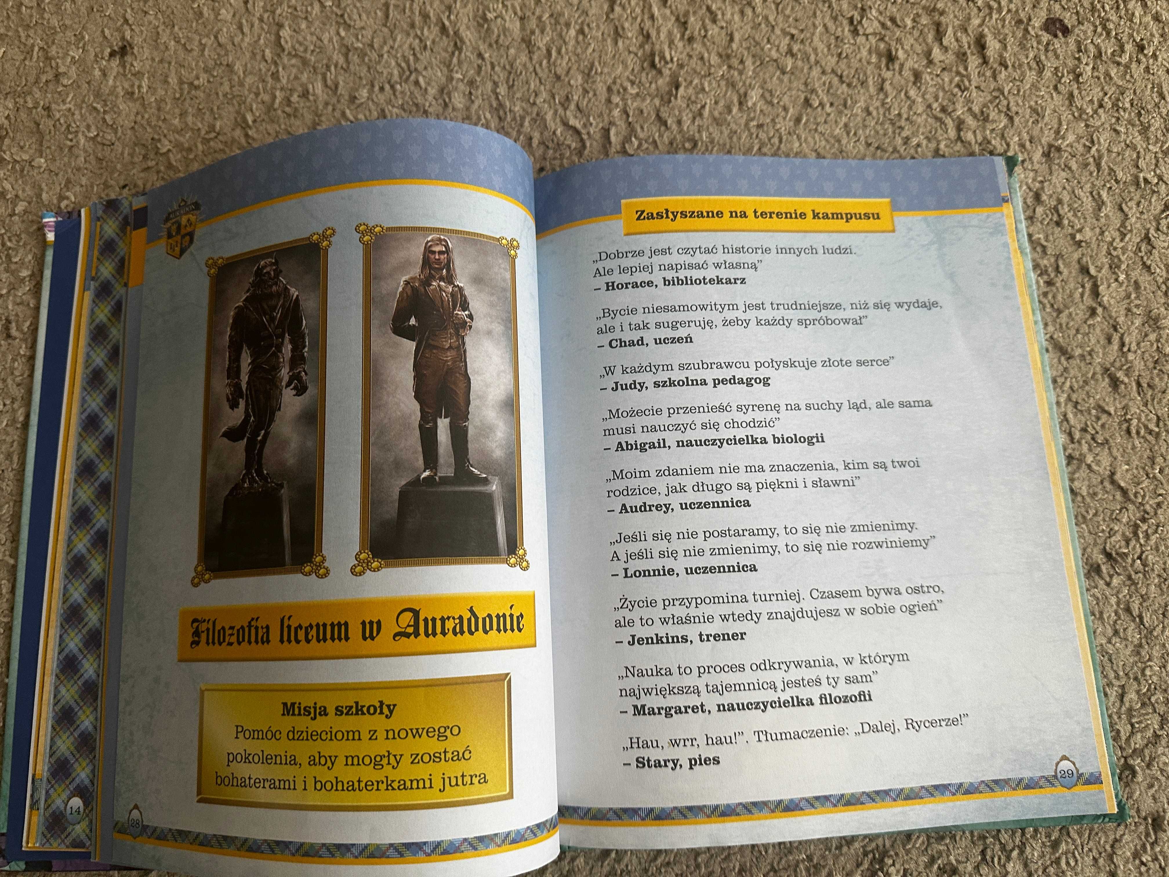 Książka Sekrety liceum w Auradonie dla młodzieży