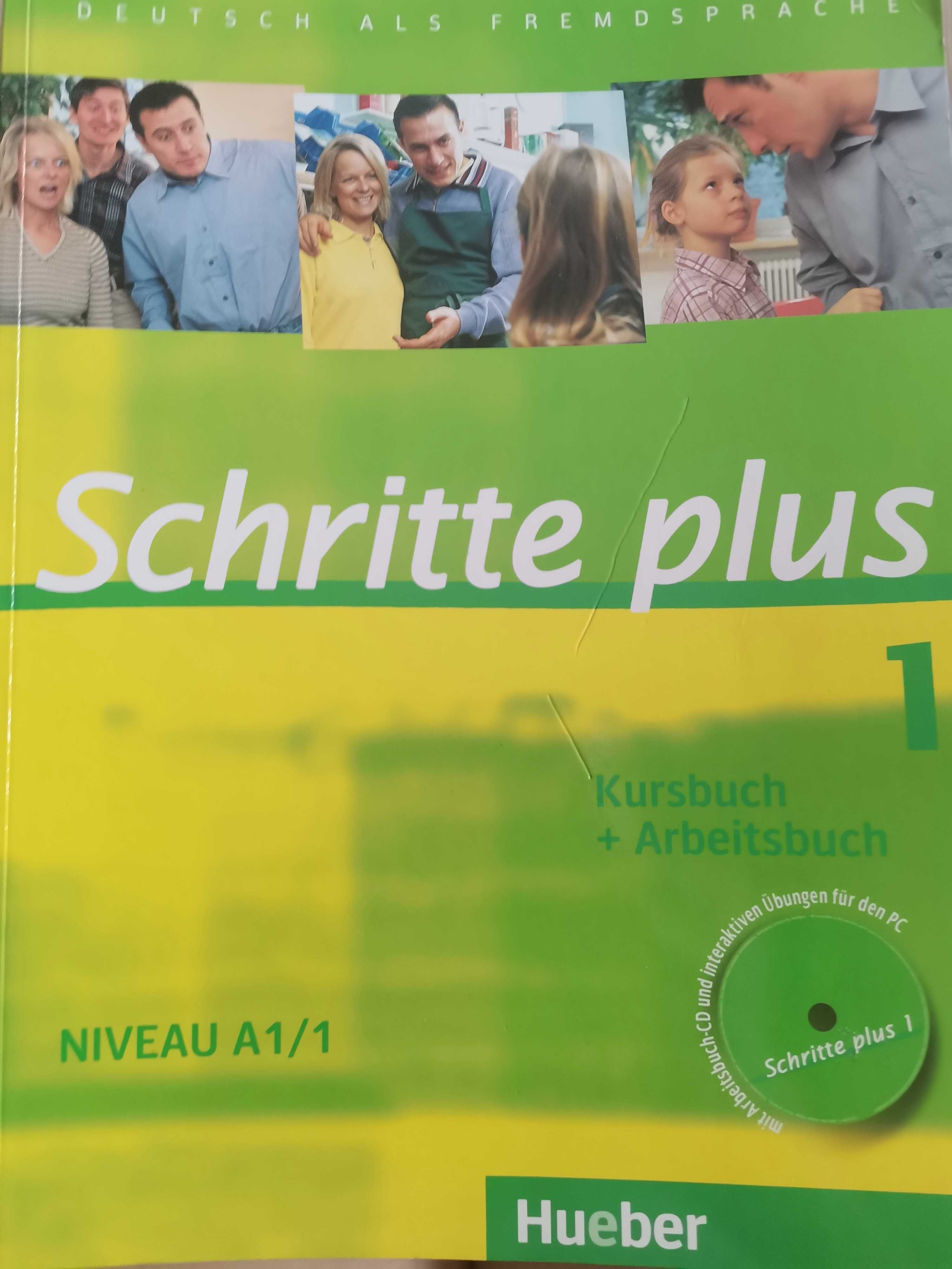 Niemiecki ksiażka do nauki Schritte plus poziom A1/1 + CD