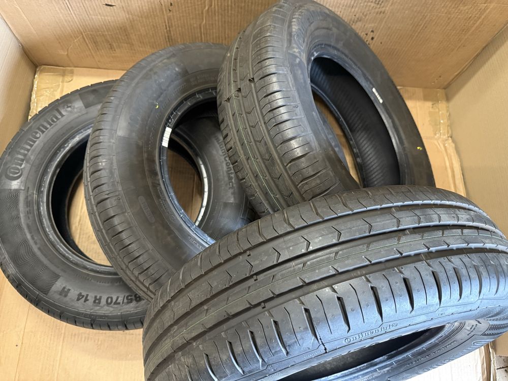 NOWE! Kpl opon letnich CONTINENTAL ContiPremiumContact 5 185/70R14