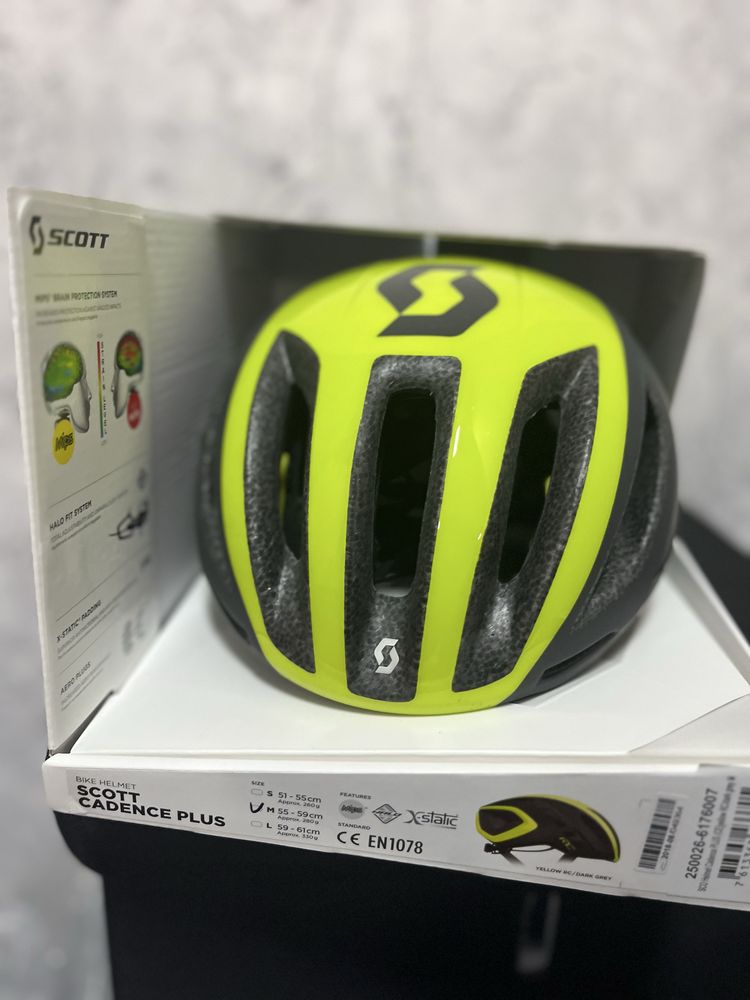 Kask rowerowy scott cadence plus rc rozmiar M mips