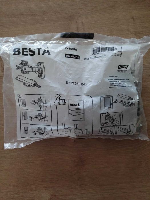 Ikea Samodomykające/dotykowe zawiasy besta