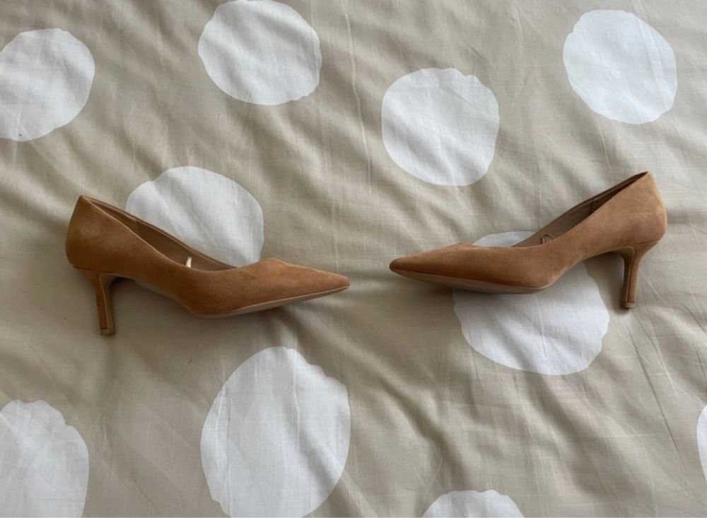 Sapatos cor camel da H&M