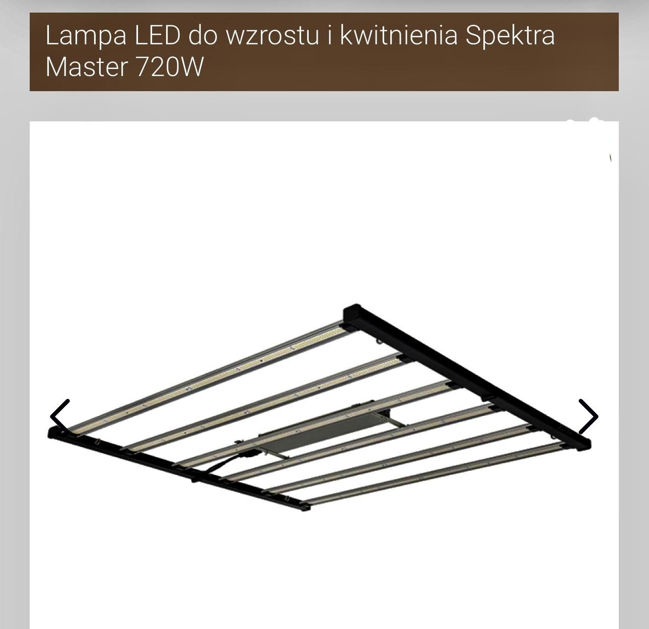 Lampa Led Spektra Master