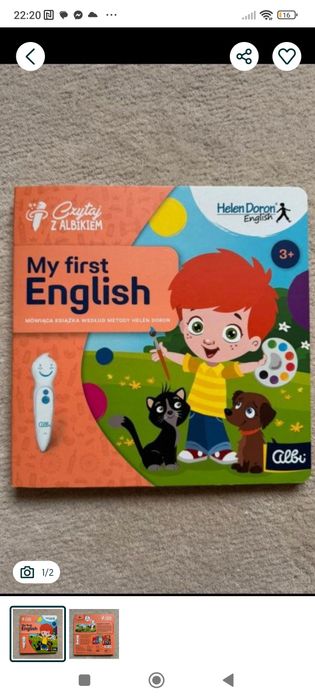 Albik czytaj z albikiem My first english Helen doron język angielski d