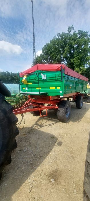 Przyczepa rolnicza D50 D55 wywrotka, NOWA ZABUDOWA