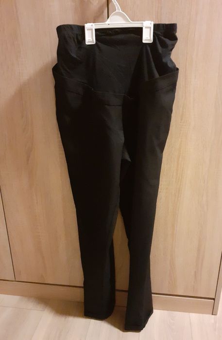 Eleganckie spodnie ciążowe roz M / 38 czarne New Look