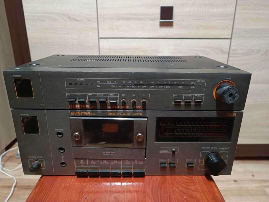 Sprzedam tuner i deck UNITRA m3016