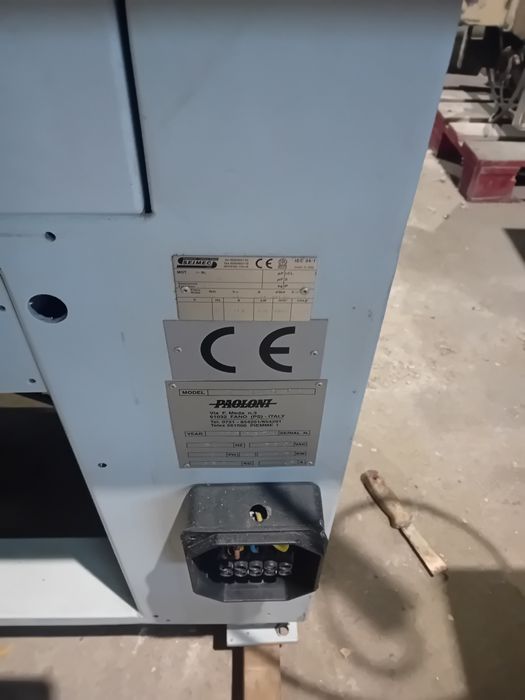 Tupia paoloni T140 CF com Alimentador normativas da CE