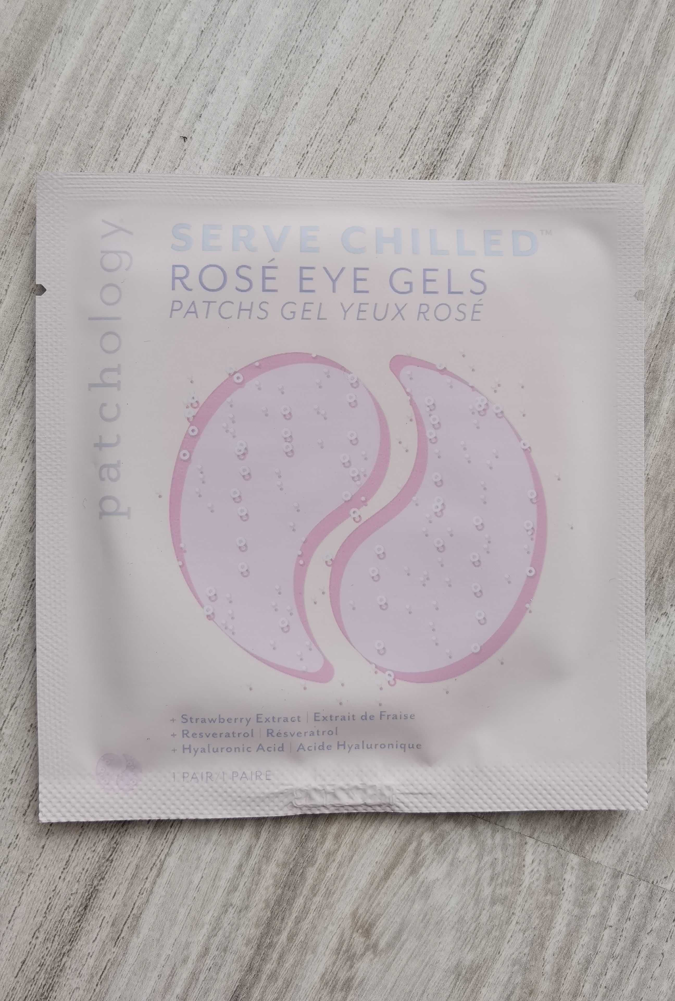 Płatki pod oczy Patchology Rosé eye gels żelowe  Nowe