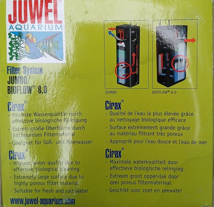 Filtr system Jumbo/Bioflow 8.0