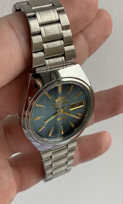 Новые часы Orient оригинал 80х Япония механика Ориент годинник