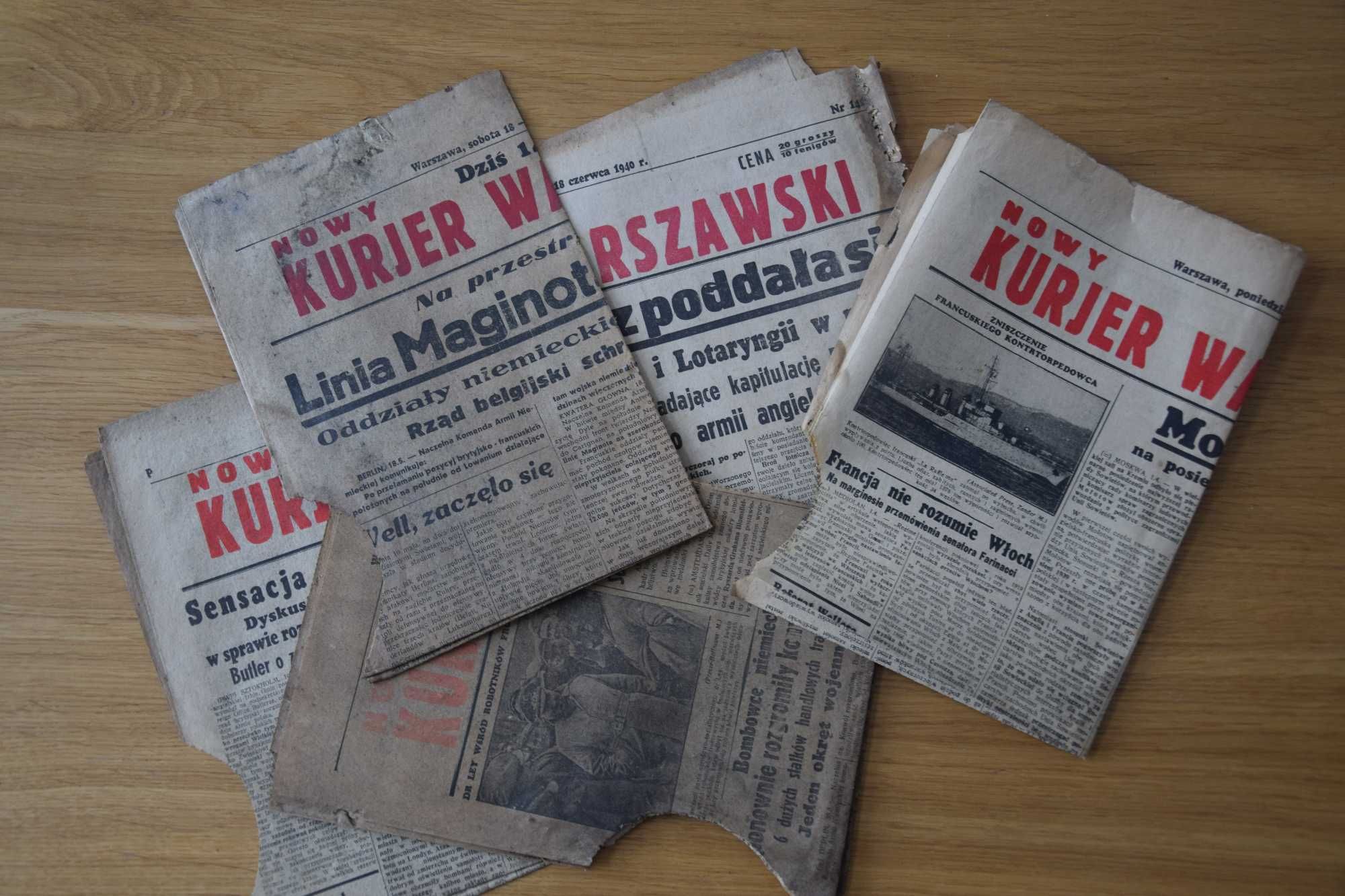 Kurier Warszawski Rok 1940