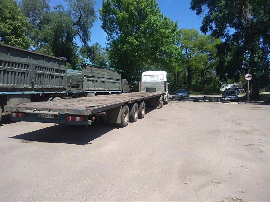 Полуприцеп площадка