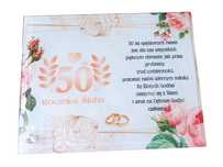 50 rocznica ślubu, pamiątka, prezent, życzenia