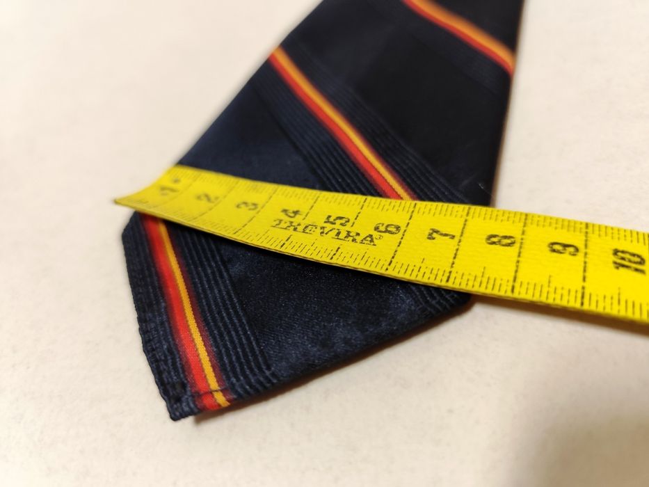 Lote de 10 Gravatas antigas de banda estreita (Vintage)
