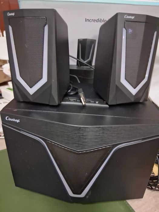 Głośniki multimedialne cinnkeyi 2.1
