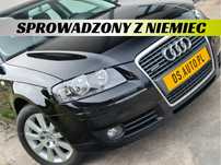 Audi A3 8P • 5 drzwi • 2.0 benzyna 200 KM • QUATTRO • MMI • z Niemiec