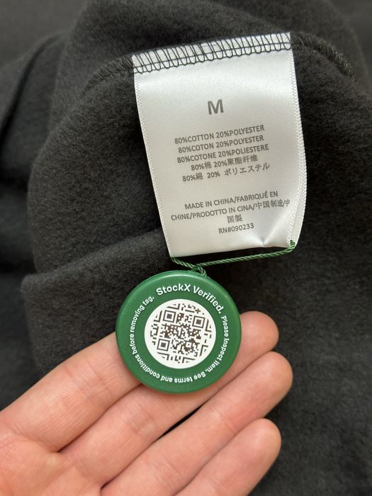 Fear of God Essentials 1977 Hoodie Iron (SS22) stockx.com
