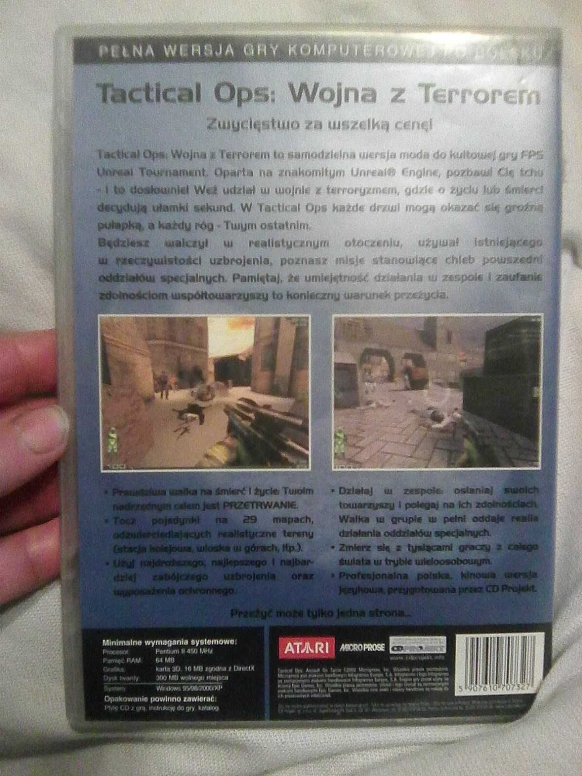 Gra PC Tactical Ops - wojna z terrorem