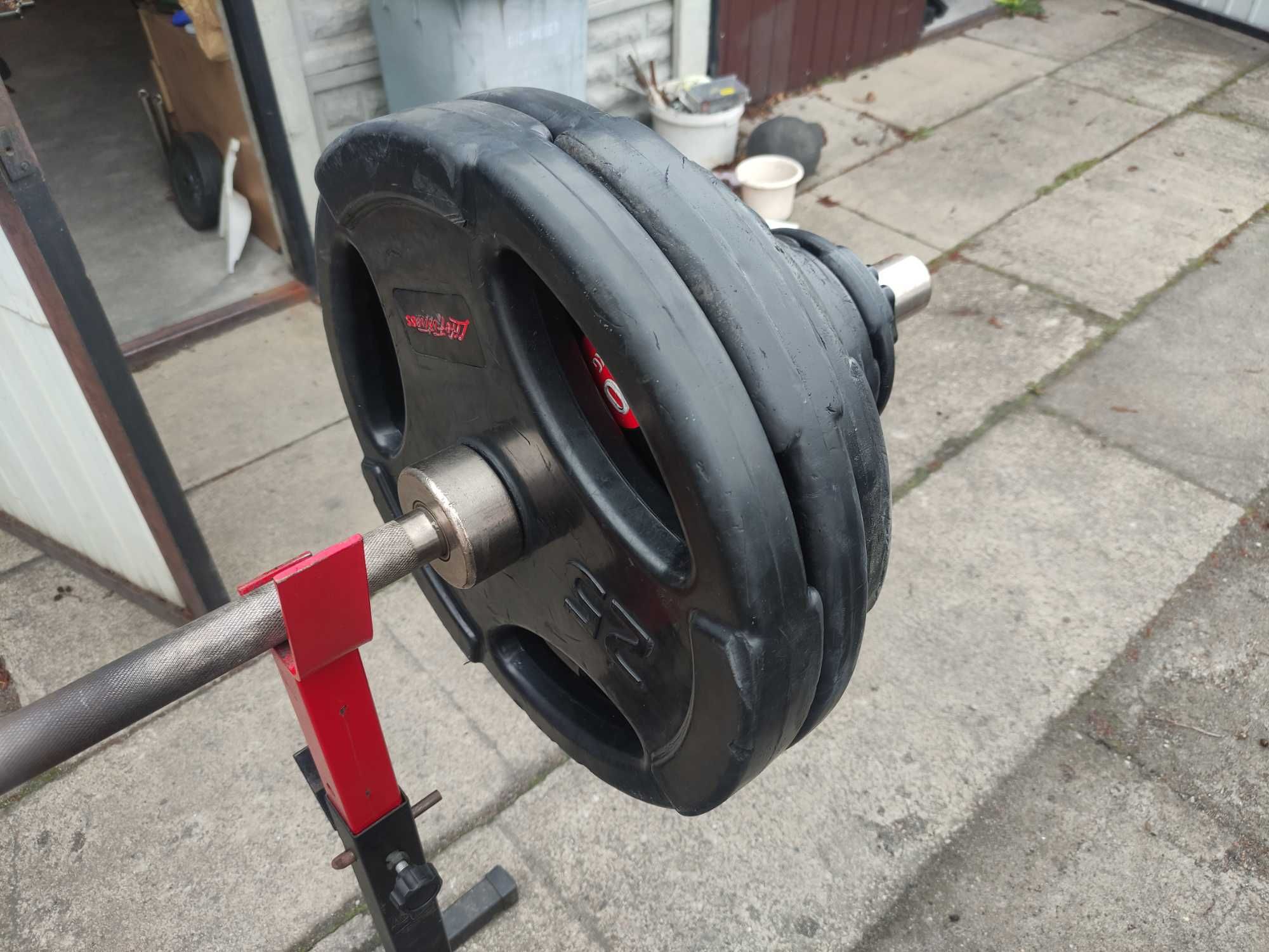 Gryf prosty sztanga olimpijska 220cm 50mm Olimpijski Obciążenie 177kg