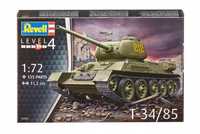 Model do sklejania Revell 03302 czołg T34/85