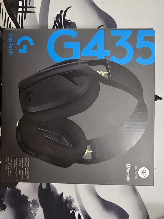 Гарнітура LOGITECH G435 LIGHTSPEED Wireless Gaming Black