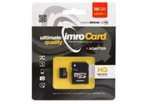 Imro Karta Pamięci 16GB MICROSDHC KL.10 UHS-I+ Adapter