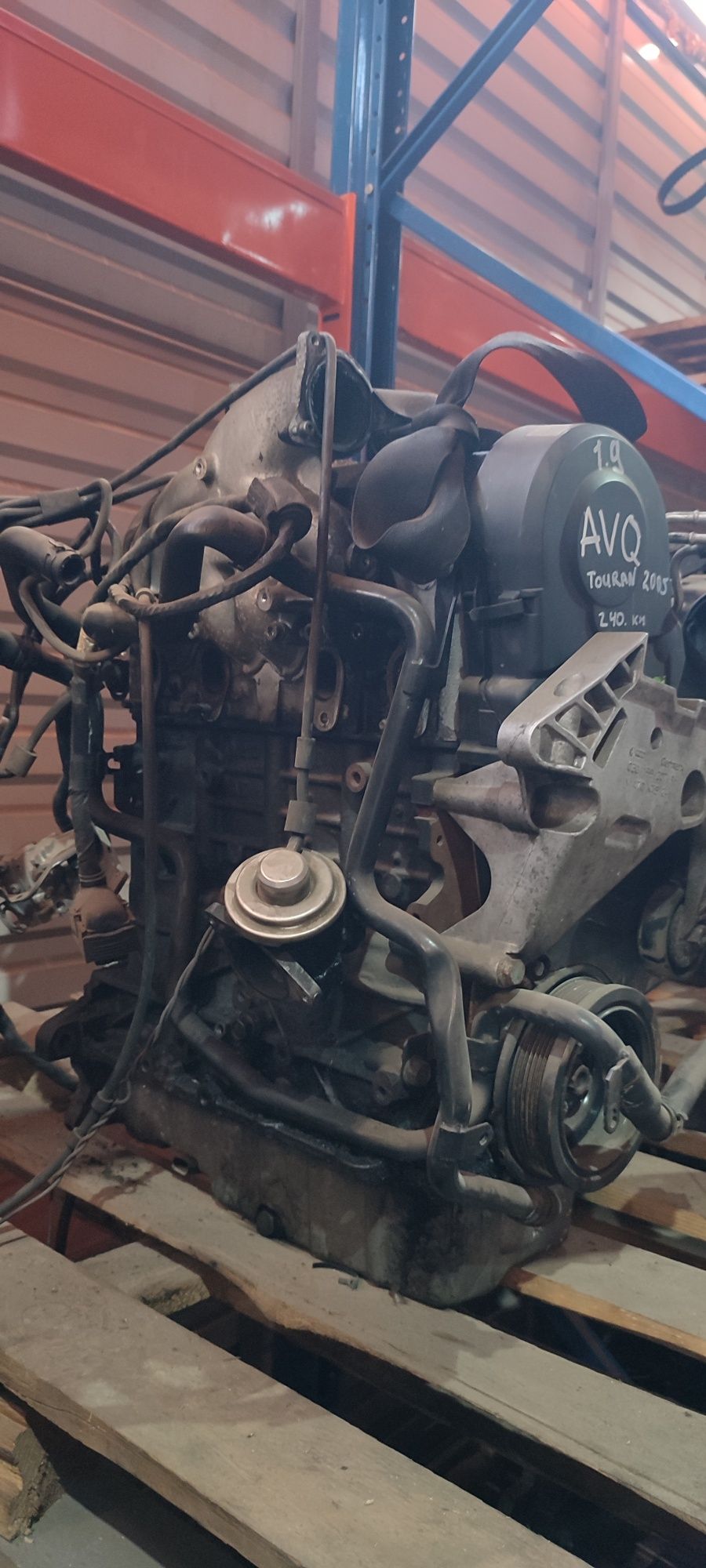Двигун AVQ VW Touran 1.9 tdi