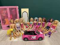 Zestaw Barbie - całość.