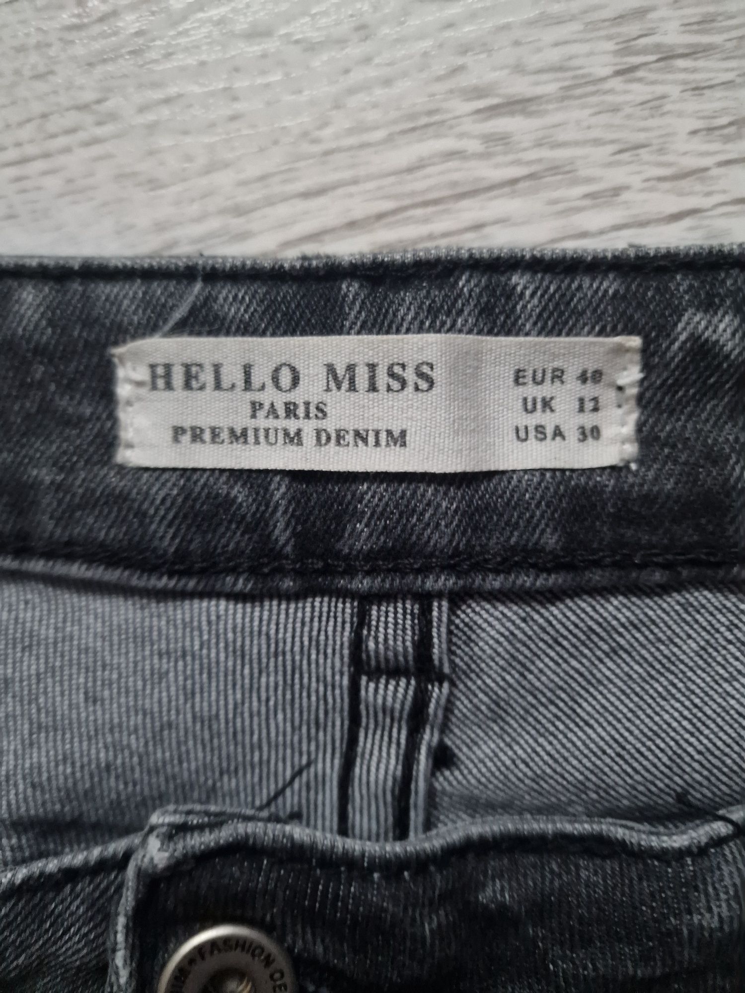 Spodnie dzinsowe Hello Miss roz 40