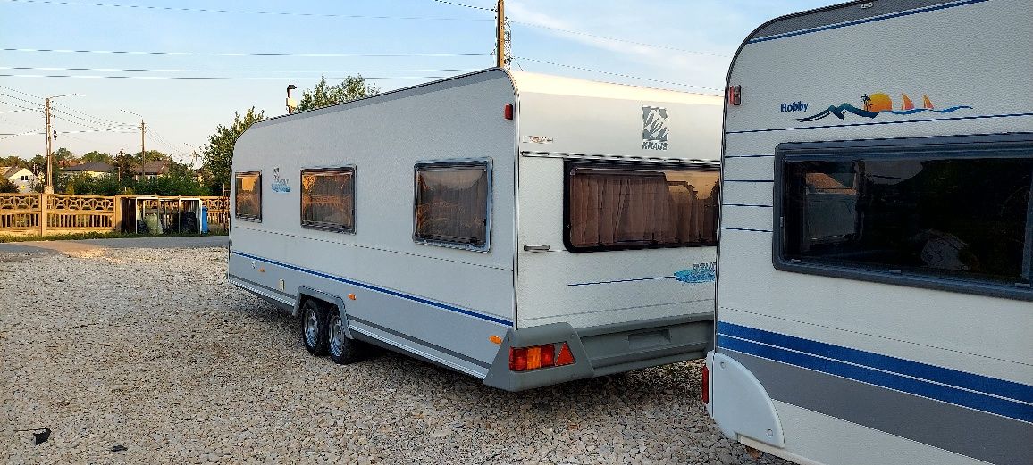 Przyczepa kempingowa hobby Exelsior Knaus Azur Caraveliar DMC 1600 6os