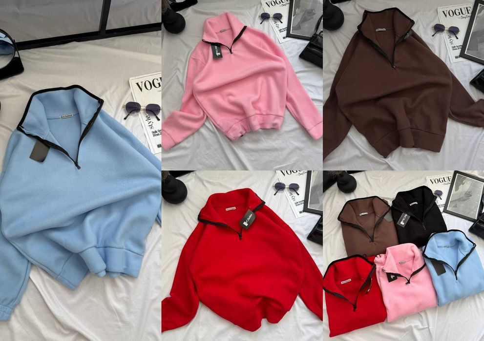 Жіноча тепла флісова кофта тепле зимове худі на флісі на змійці