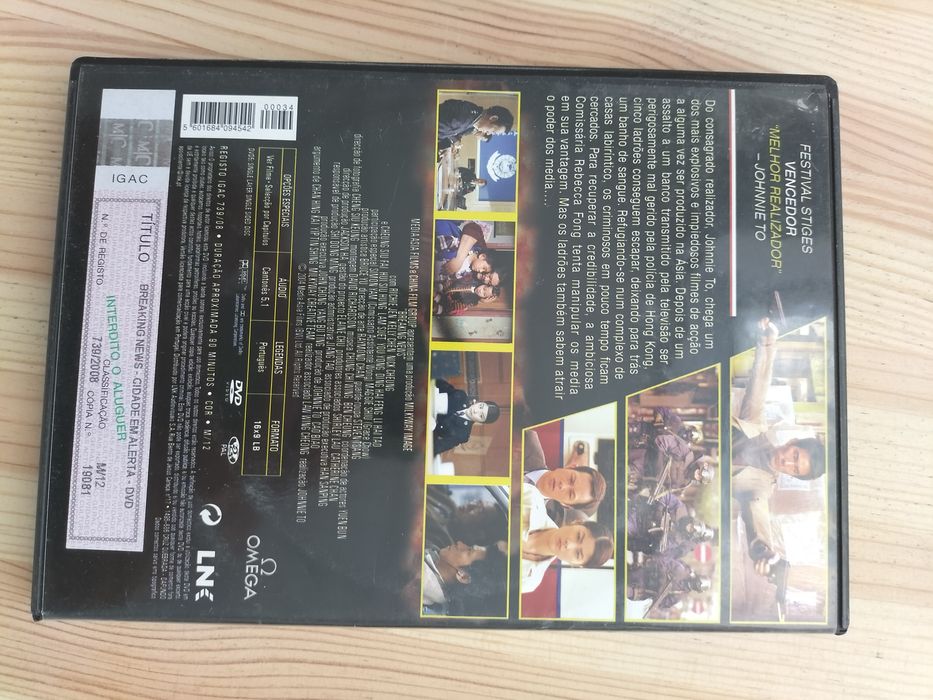 DVD - Cidade em alerta