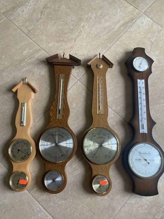Barometr używane drewniane