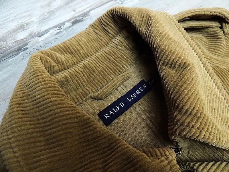 Polo Ralph Lauren Corduroy Coat Retro Oldschool Vt