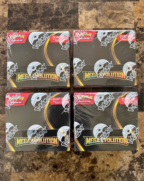 Pokemon mega evolution booster box