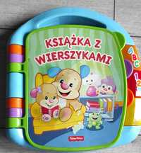 Książeczka grająca ,świecąca Fisher price