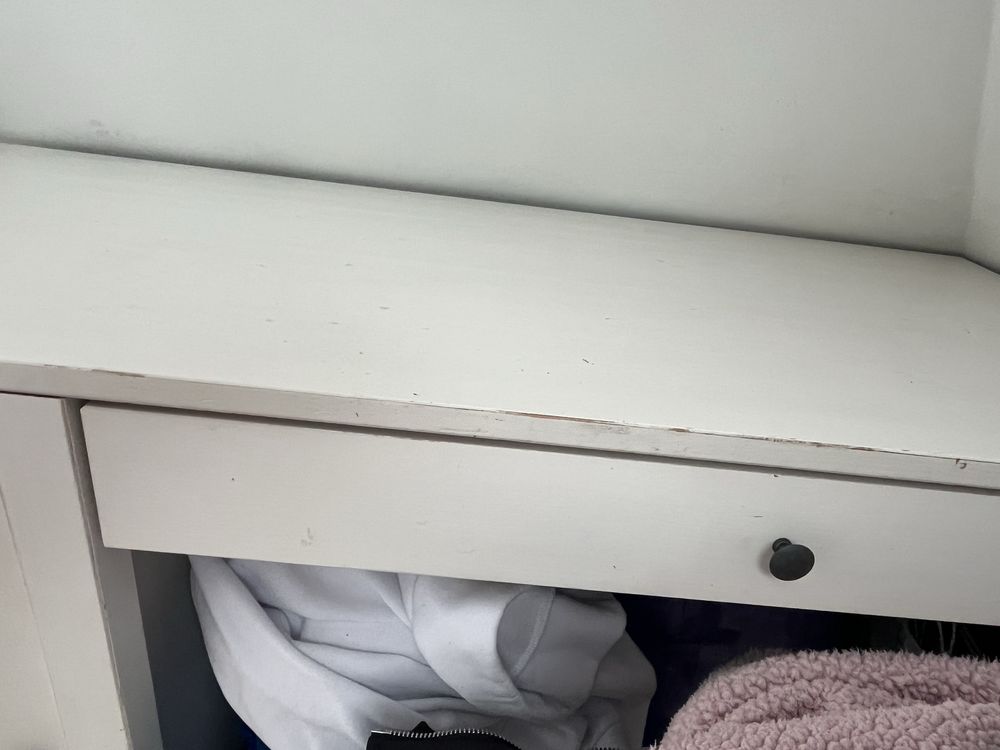 biurko hemnes ikea białe
