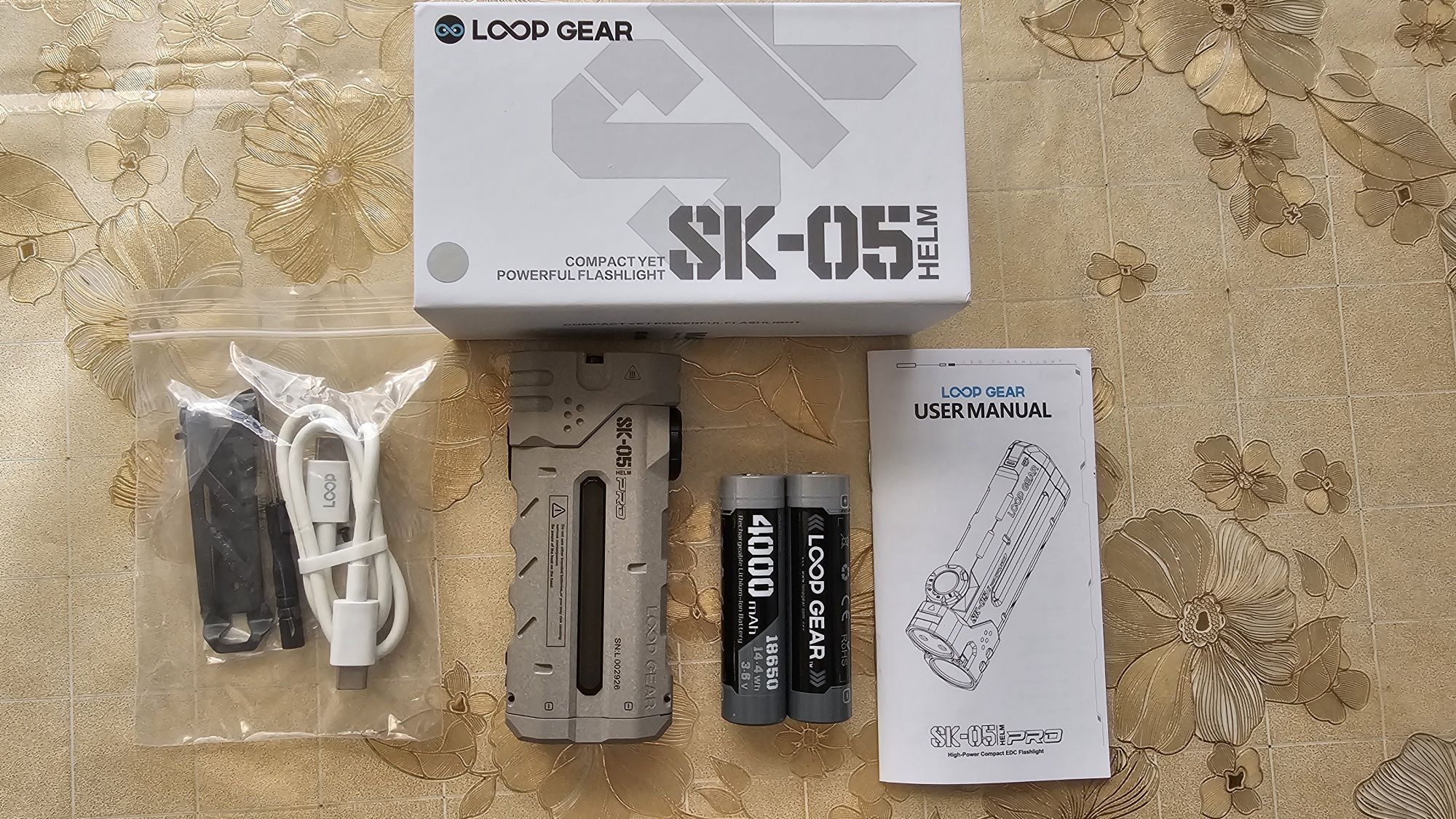 Фонарь Loop Gear SK-05 Pro (Mao)