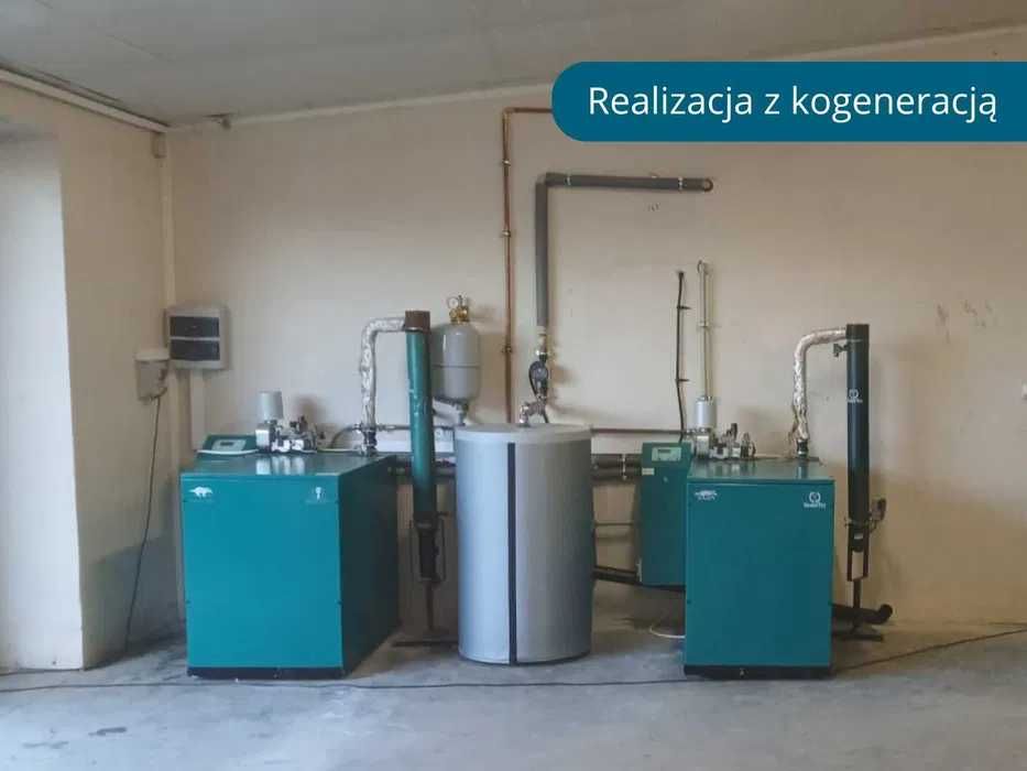 Kogenerator DACHS – 5,5 kW Moc elektryczna/ 12,5 kW Moc cieplna