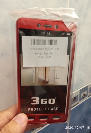 Оригинальный smart protect case для 
Xiaomi redmi note 4