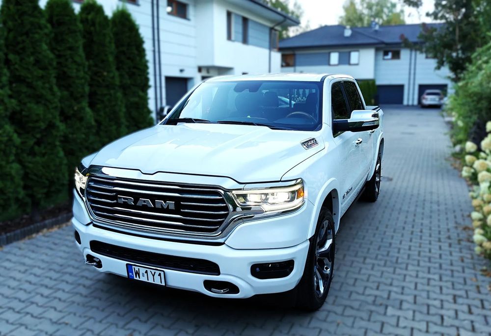 RAM 1500 RAM 1500 Limited Longhorn 4x4 diesel FV23 brazowe skory FullLed Harman