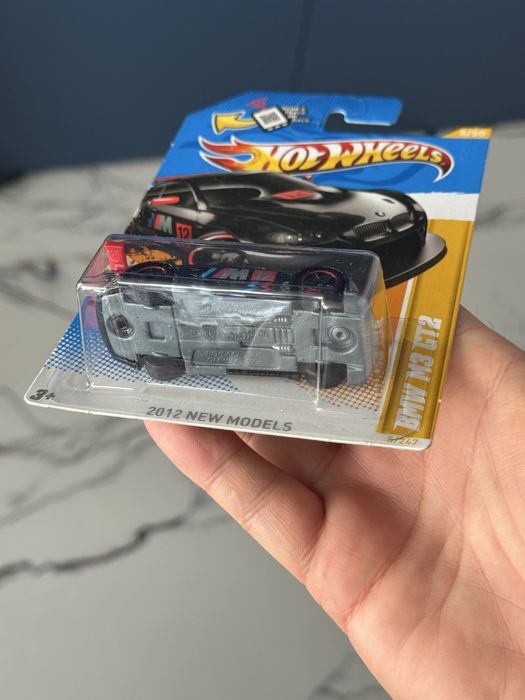 Hot Wheels BMW M3 GT2 E92 2012 pierwsze wydanie czarna protektor IGŁA