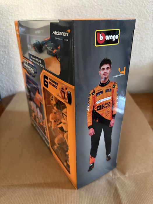 1/43 F1 Pit Stop Diorama Lando Norris #4, 2024