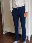 Sg Galowe granatowe spodnie 164 , 170 slim eleganckie spodnie 164 , 17