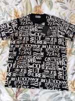 T-shirt bawełniany Versace, koszulka męska Versace Couture Jeans L