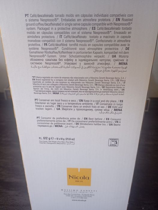 Café Nespresso Nicola