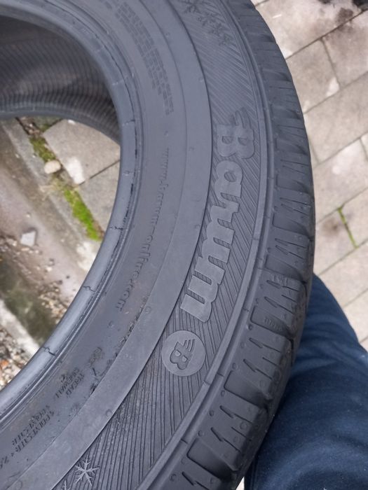 2x Opony Używane Całoroczne 215/65R16C Barum