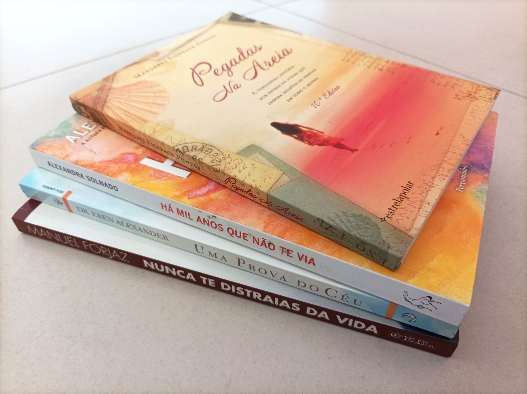 Livros Espirituais / Auto-Ajuda (Pegadas na Areia)